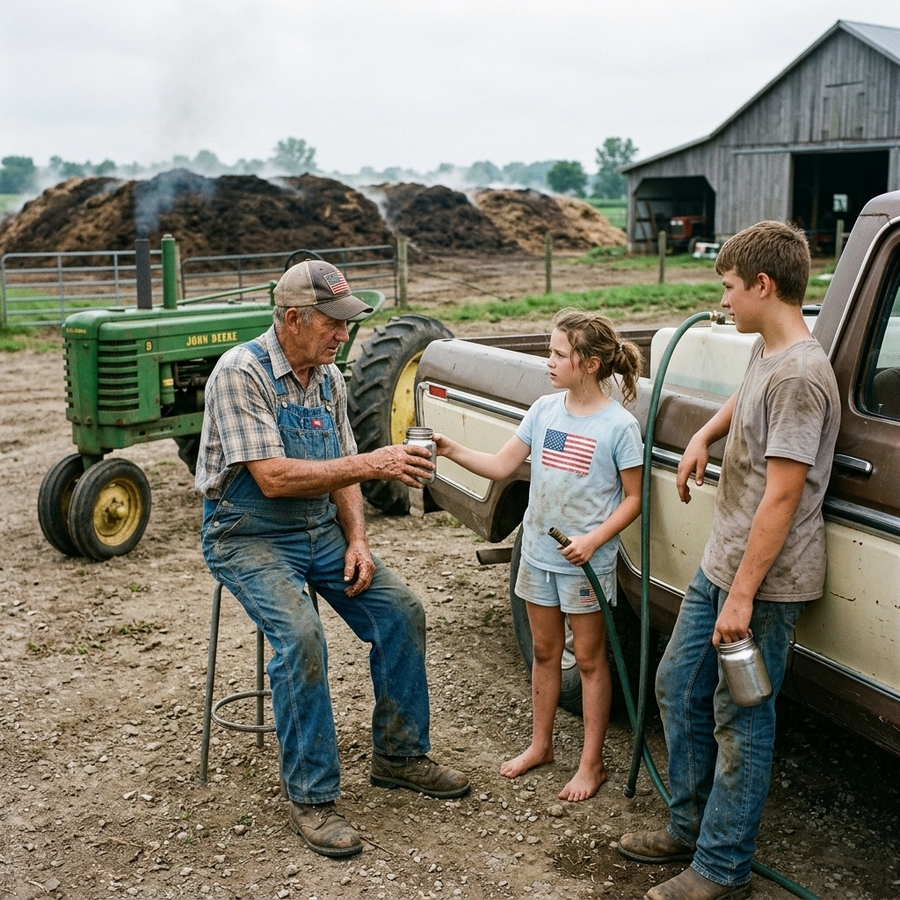 The Factory Dumped Sawdust Behind His Fence For Years — He Turned Every Pile Into Perfect Farm Soil