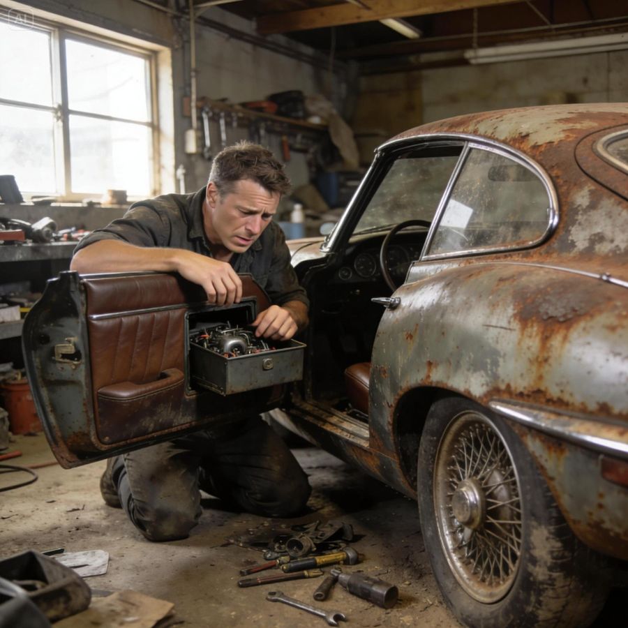 They all laughed when I paid $200 for a crushed, rust-covered Aston Martin, but the joke was on them.