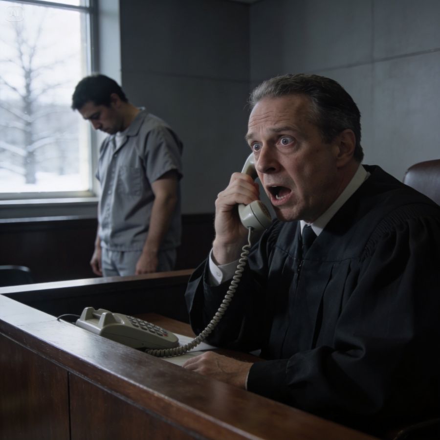 An unexpected phone call from an elderly woman shatters a strict judge’s courtroom and reveals a dark, long-forgotten secret.