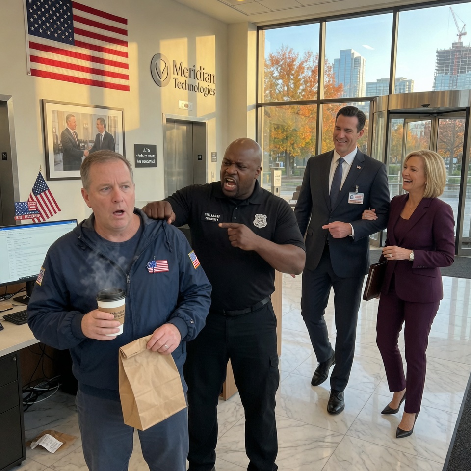 MY WIFE’S COMPANY HAD A SIGN THAT SAID ‘AUTHORIZED PERSONNEL ONLY’ — BUT WHEN I TOLD THE GUARD I WAS HER HUSBAND, HE LAUGHED AND POINTED AT ANOTHER MAN.” CAN YOU IMAGINE DISCOVERING YOUR 28-YEAR MARRIAGE WAS A COMPLETE LIE IN THE SPAN OF THIRTY SECONDS?