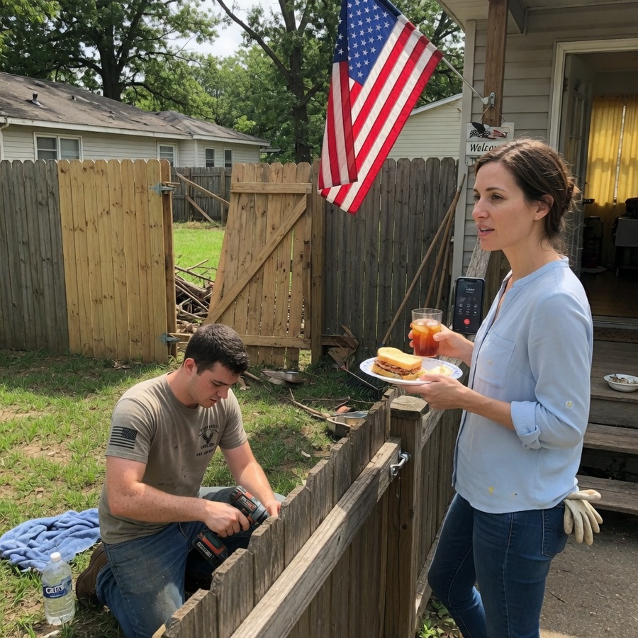 MY EX-GIRLFRIEND’S MOMMY CALLED ME TO FIX HER FENCE, THEN WHISPERED: “FINISH IT, AND I’LL MAKE IT WORTH YOUR WHILE.”