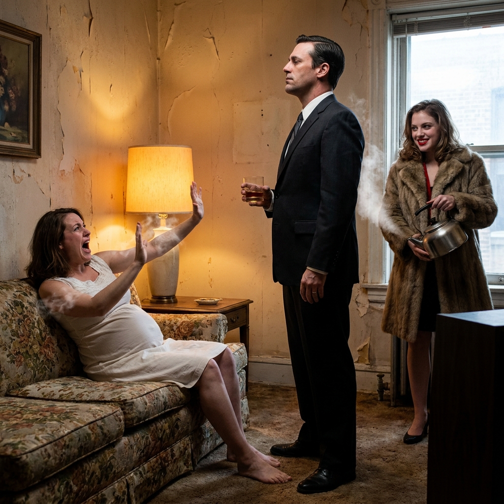 “You have until morning to get out.” My husband said it standing in our apartment doorway with his mistress behind him