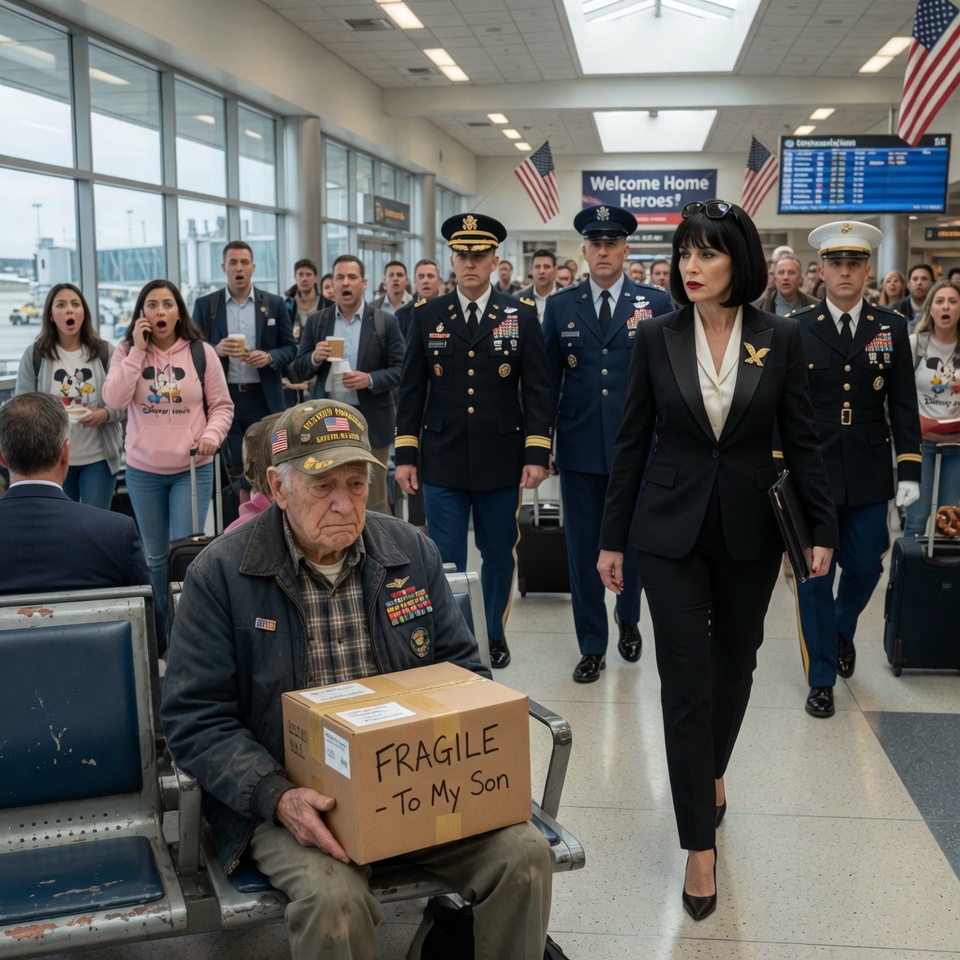MY BLOOD BOILED WHEN I SAW HOW THEY TREATED THIS CRIPPLED MARINE AT SECURITY, BUT THEN THE SECRETARY OF DEFENSE WALKED IN AND DELIVERED THE MOST BRUTAL DOSE OF JUSTICE!