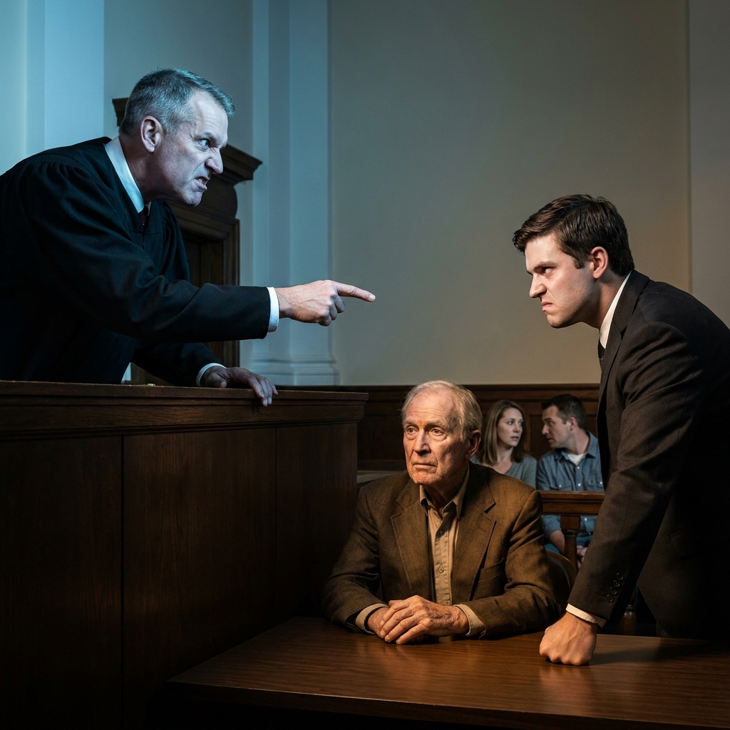 I was 83 years old the day a judge in his own courtroom looked me dead in the eye and said, “It’s a kind of cowardice, if you ask me.