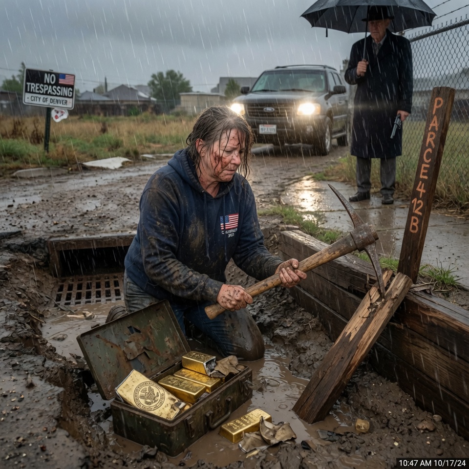 She Was Left the Smallest Plot of Land in Town — Then the Rain Washed the Dirt Away to Reveal Gold