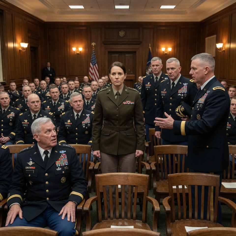 My father told me knowing twelve languages wouldn’t save my life in a foxhole — then a general said six words that made him stand for the daughter he spent thirty-two years ignoring.