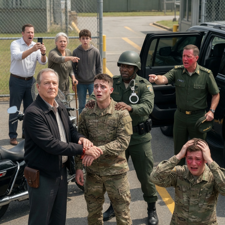 The gate guard called me a fake veteran and told me to get off my motorcycle.