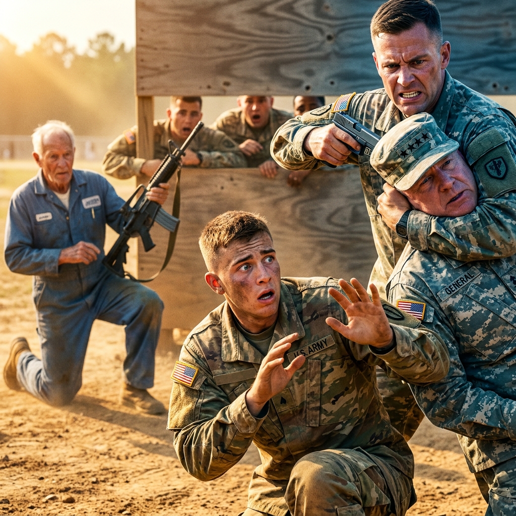 For three months, they watched me sweep their floors and called me a relic. Then a four-star general landed his Blackhawk on my rifle range and called me Watchman One.