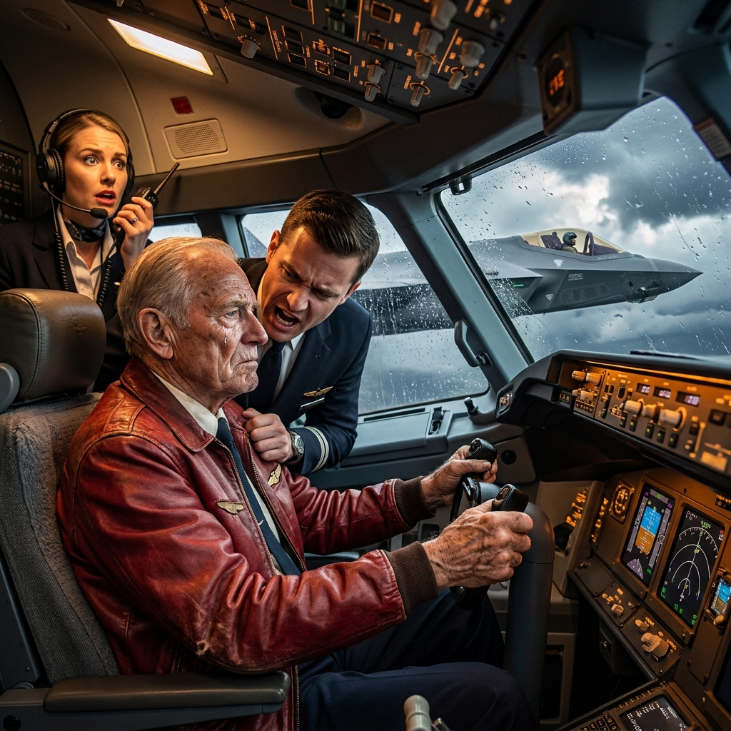 They called me a confused old man and tried to pull me from the cockpit at 34,000 feet. When I opened my wallet, I didn’t show them my license — I showed them a patch sewn into the leather. Carbon Fox.