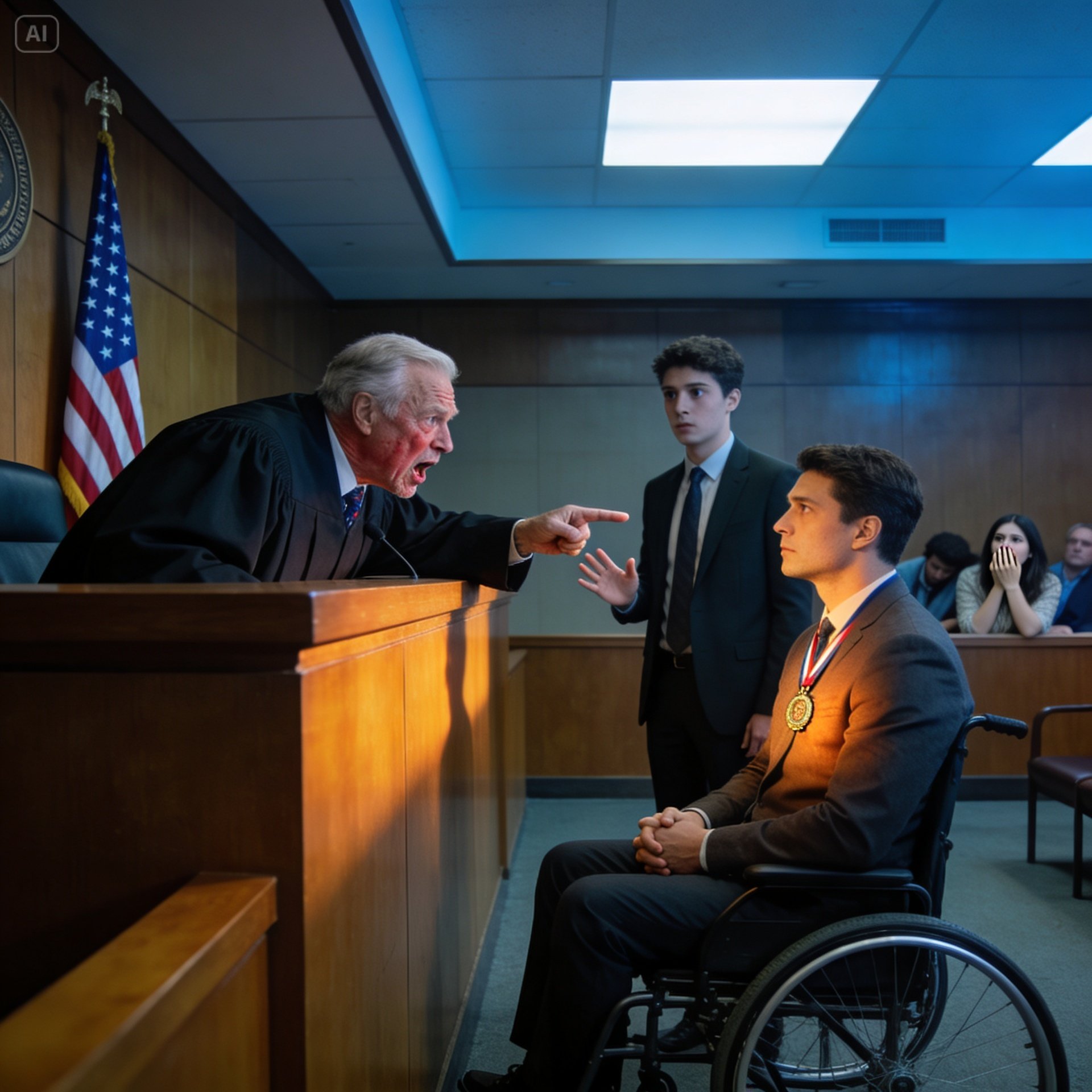 A judge demanded I remove my Medal of Honor — he said I was faking. He didn’t know I’d held a hill in Korea for three days with three bullets in me.
