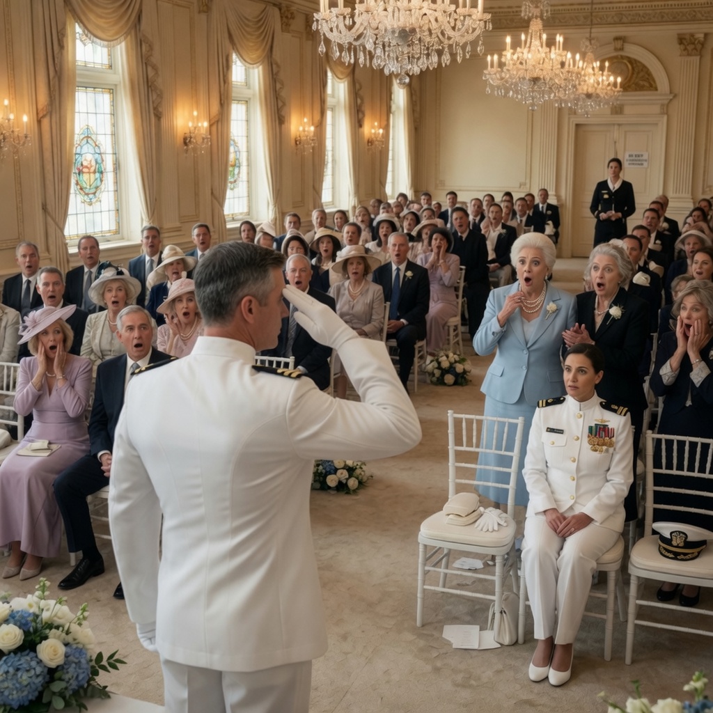My Family Begged Me Not to Wear My Navy Uniform to the Wedding, But When a Guest Saluted Me as “Admiral,” the Whole Room Went Silent.