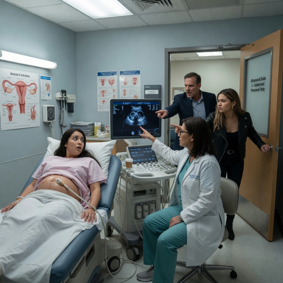 My husband left me for his coworker when I got pregnant after his vasectomy, but the ultrasound revealed a secret his mother had buried for seven years.