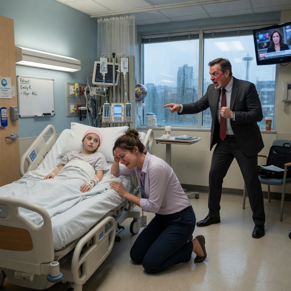 I begged my ex-husband to let me save our dying daughter, but the doctor’s secret test results left the entire hospital completely speechless!
