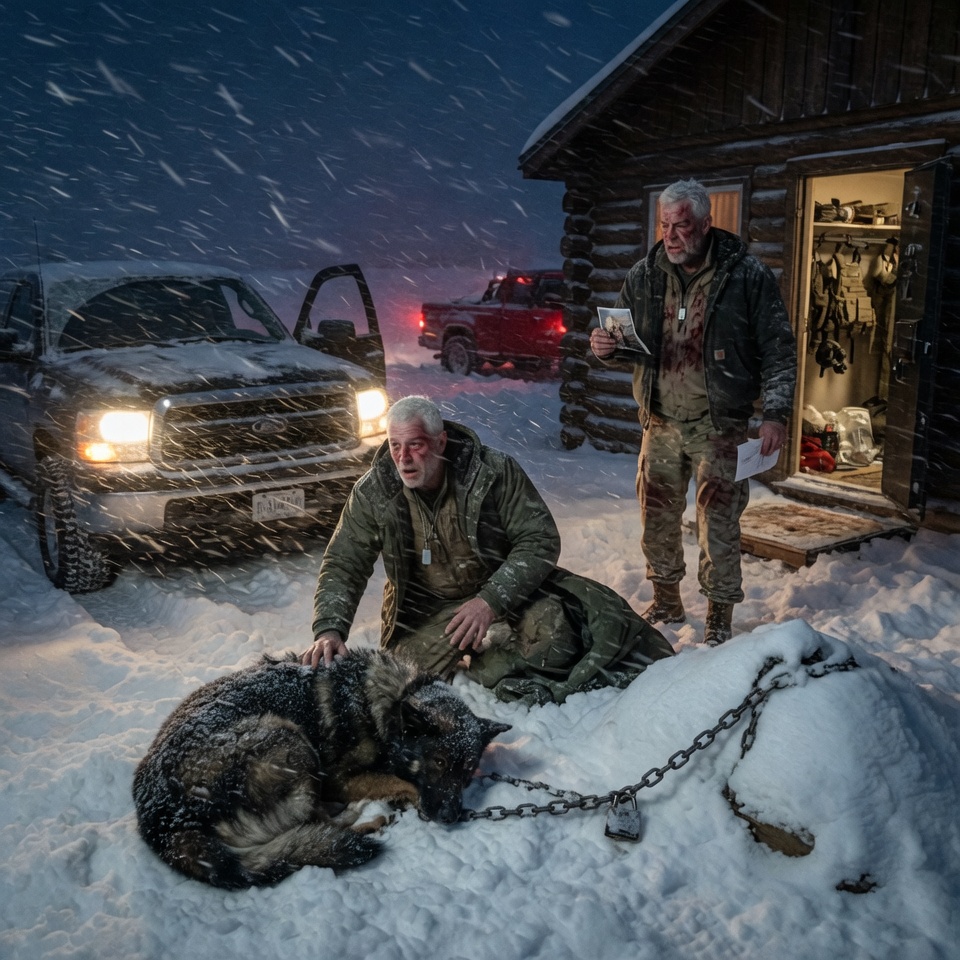 A Navy SEAL returns from deployment to a nightmare: his loyal K-9 left to freeze in a Wyoming blizzard, and his fiancée taken by a ruthless syndicate.