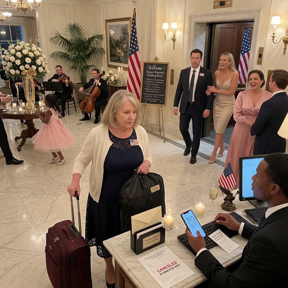MY SON CANCELED MY HOTEL ROOM AND TEXTED “SLEEP IN THE LOBBY” — I BOOKED THE PRESIDENTIAL SUITE AND WHAT I FOUND INSIDE DESTROYED HIS WEDDING. WAS I WRONG?