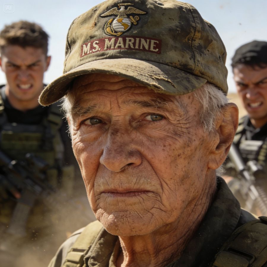 They mocked the old man for his shaking hands and rusted rifle, until he silenced the entire room.