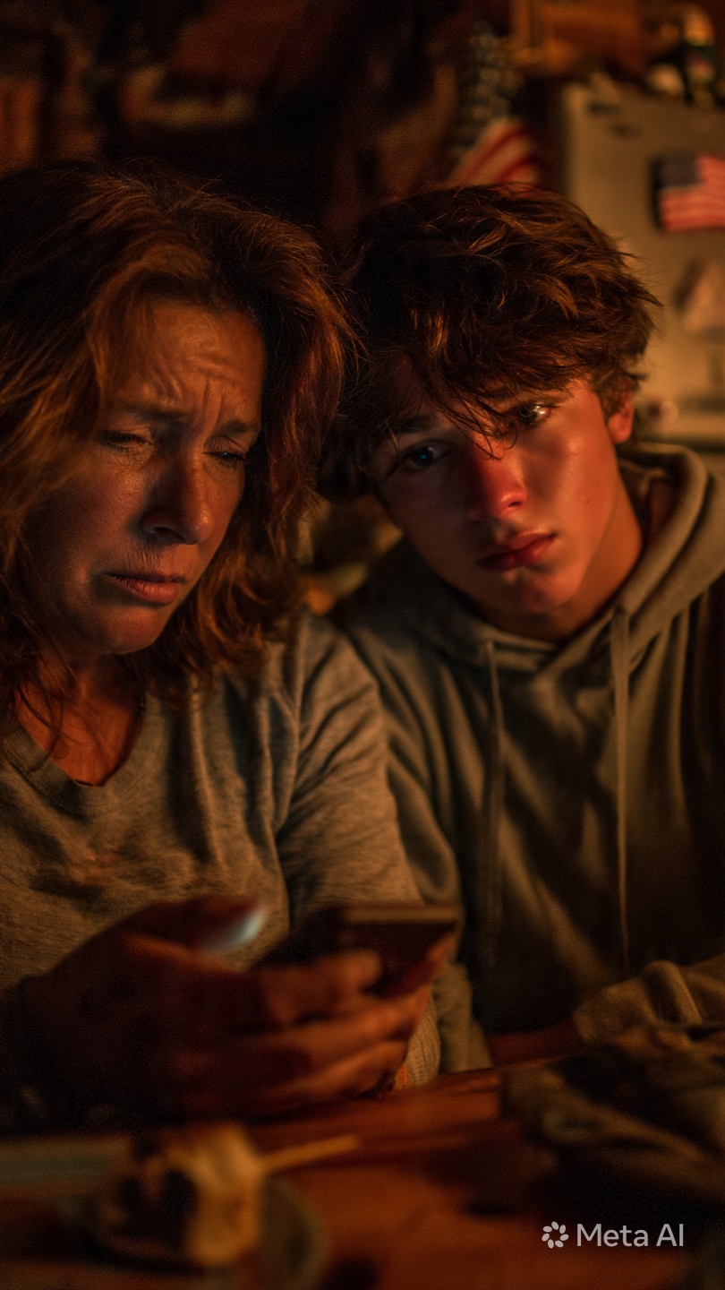 “MY SON HANDED ME MY HUSBAND’S PHONE AND WHISPERED, ‘MOM, YOU NEED TO SEE THIS.’