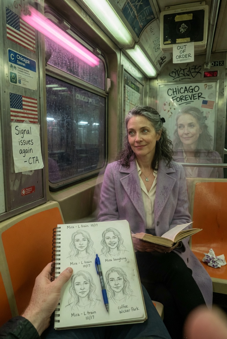 HE MET HER ON THE 7:45 TRAIN EVERY MORNING. SHE WAS 43, HE WAS 24. THEY NEVER SPOKE—UNTIL THE DAY HE GOOGLED HER NAME AND FOUND A MEMORIAL PAGE DATED 10 YEARS AGO. WHO WAS HE REALLY RIDING WITH EVERY DAY? YOU’LL NEVER GUESS THE TRUTH.