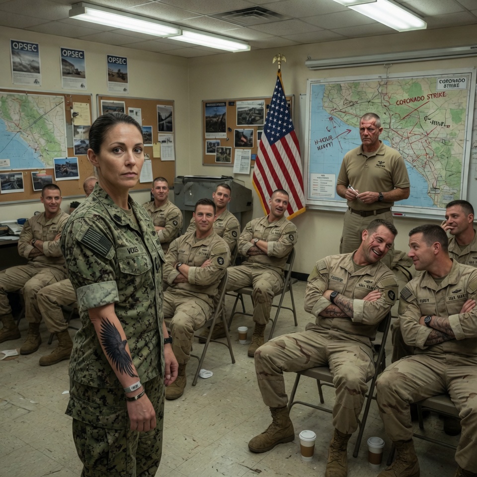 MY SEAL TEAM MOCKED THE SILENT FEMALE SNIPER’S RAVEN TATTOO — BUT WHEN SHE DROPPED HER HOOD IN AFGHANISTAN, OUR COMMANDER FROZE AND WHISPERED A NAME FROM 17 YEARS AGO.
