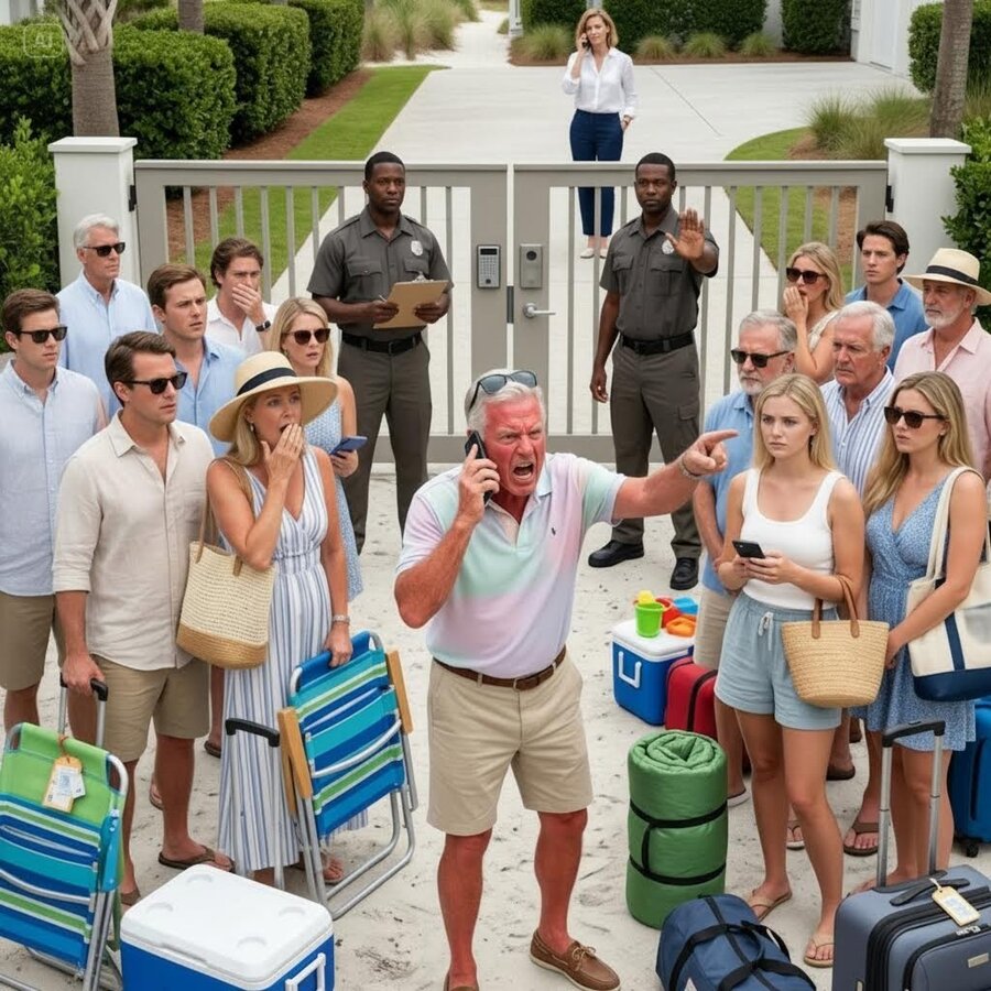 THEY SHOWED UP AT MY GATE WITH COOLERS AND SLEEPING BAGS AFTER I SAID NO—THEN MY FATHER DEMANDED I HAND OVER MY BEDROOM. HE THOUGHT I’D FOLD. I DIDN’T.