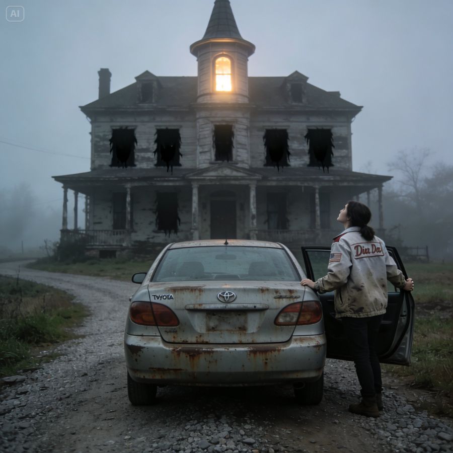 I inherited a crumbling manor from a grandfather I never met. The letter said I had seven days to claim it. I wish I had burned it.