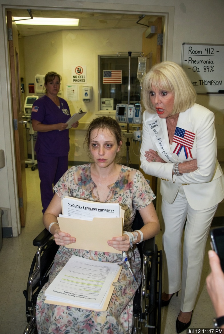 “Hospitalized with pneumonia, my mother-in-law forced me to her wedding. Still feverish days later, she demanded I sign divorce papers. “”You’re dead weight.”” She thought breaking me was easy. She had no idea I held all the cards.  —“
