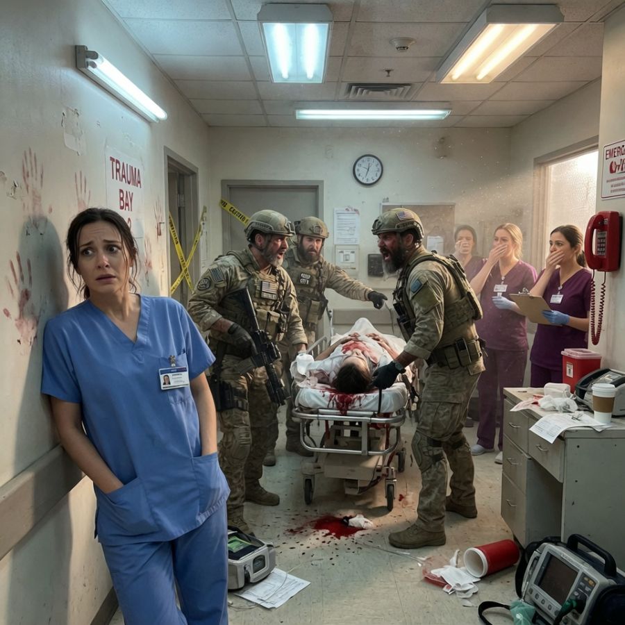THEY CALLED ME JUST A FLOAT NURSE UNTIL SPECIAL OPS STORMED THE ER SCREAMING MY CALL SIGN. WOULD YOU HAVE STEPPED FORWARD?