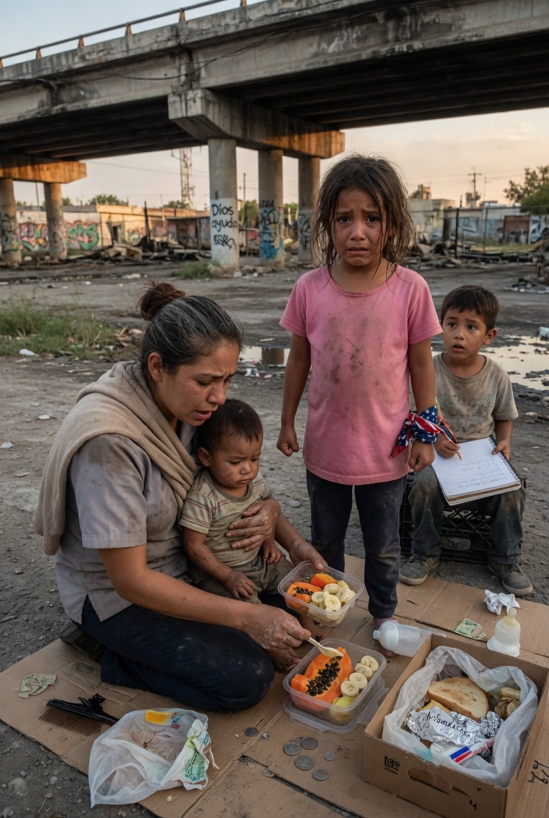 The millionaire’s housekeeper was fading away before his eyes. Her hands cracked, her body weak, she collapsed in his kitchen. The doctor said starvation. He followed her home and found three children living under a bridge. Then her daughter revealed the truth about the missing money—and the thief in his own house.