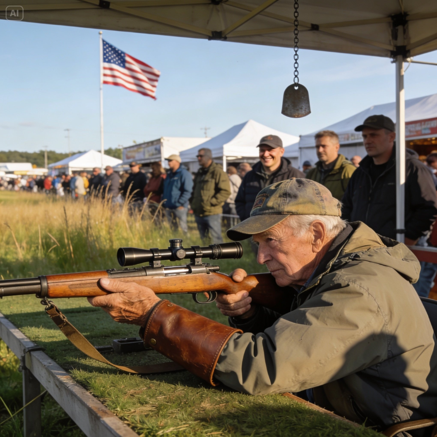 THEY CALLED HIM “POPS” AND LAUGHED AT HIS SHAKING HANDS — UNTIL HE PICKED UP A BORROWED RIFLE. WOULD YOU HAVE BET AGAINST HIM?