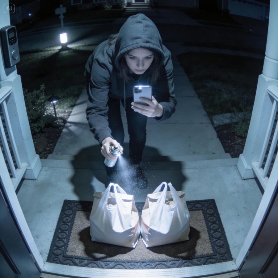 Our DoorDash Driver Sprayed Something On Our Food. The Bodycam Footage Is Terrifying.