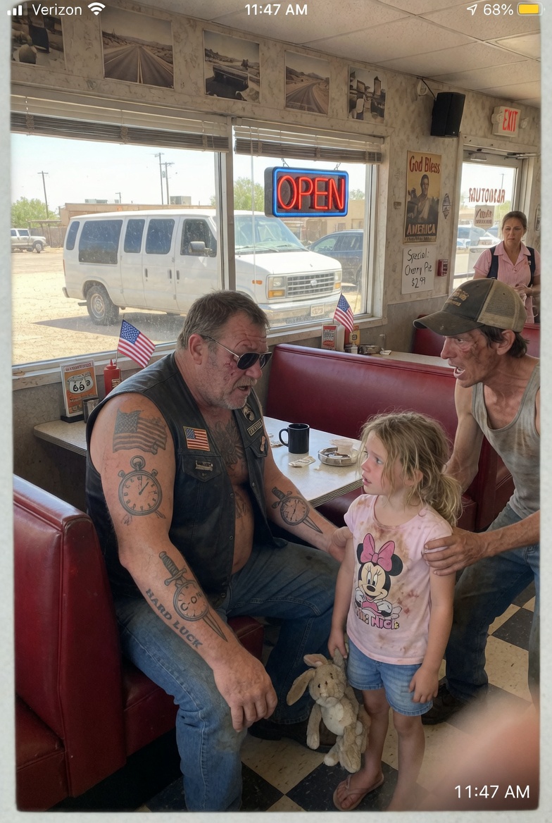 SHE POINTED AT HIS INK AND SAID, ‘MY MOM HAS THE SAME ONE.’ 10 YEARS OF SILENCE SHATTERED.” – WHAT HIDES IN THE VAN OUTSIDE?