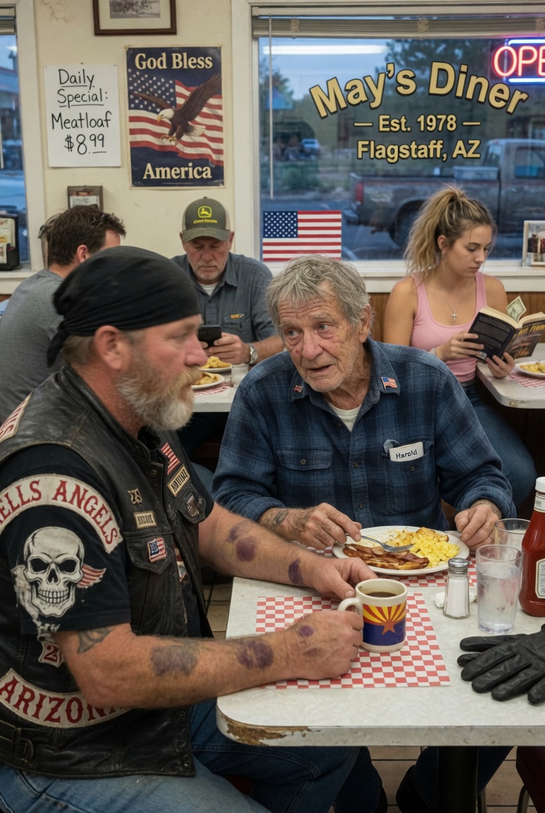 “TERRIBLE! A grandson’s ‘care’ hid a padlock and a starving old man in a shed—but the Hell’s Angels biker he sat next to saw what no one else would. WILL THE TRUTH COME OUT BEFORE IT’S TOO LATE?”