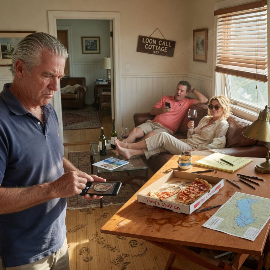 HE DROVE TO HIS LATE WIFE’S LAKE HOUSE AND FOUND HIS DAUGHTER’S IN-LAWS THROWING A PARTY. THEY SAID “WE’RE FAMILY” — BUT HE HAD A CAMERA ROLLING. WOULD YOU HAVE WALKED AWAY?