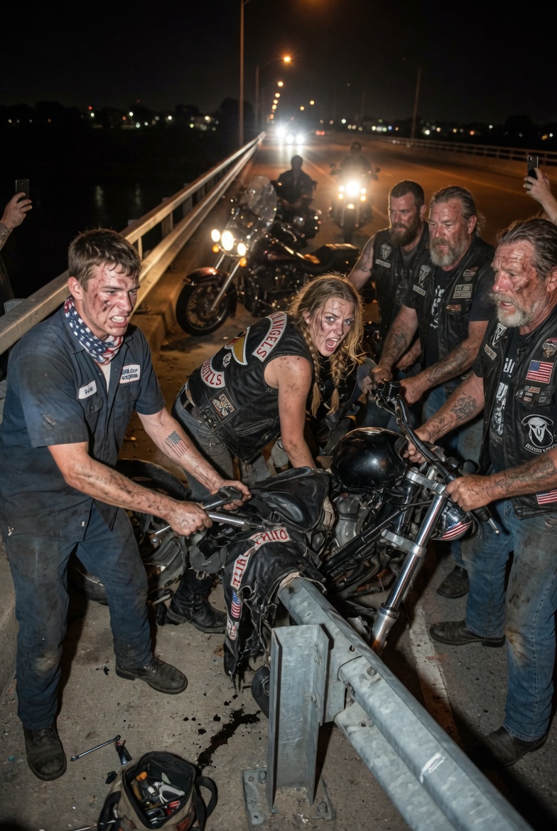 SO BRAVE – A poor 22-year-old kid risks everything to save a biker’s daughter, but 749 hardened outlaws stand frozen watching. One wrong move means death. WHAT HAPPENS NEXT WILL LEAVE YOU SPEECHLESS?