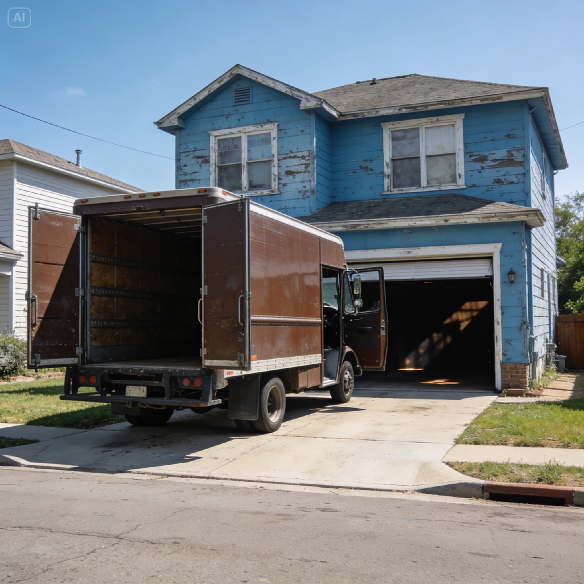 The UPS guy parked at the same garage every single day without a box, until we finally looked inside.