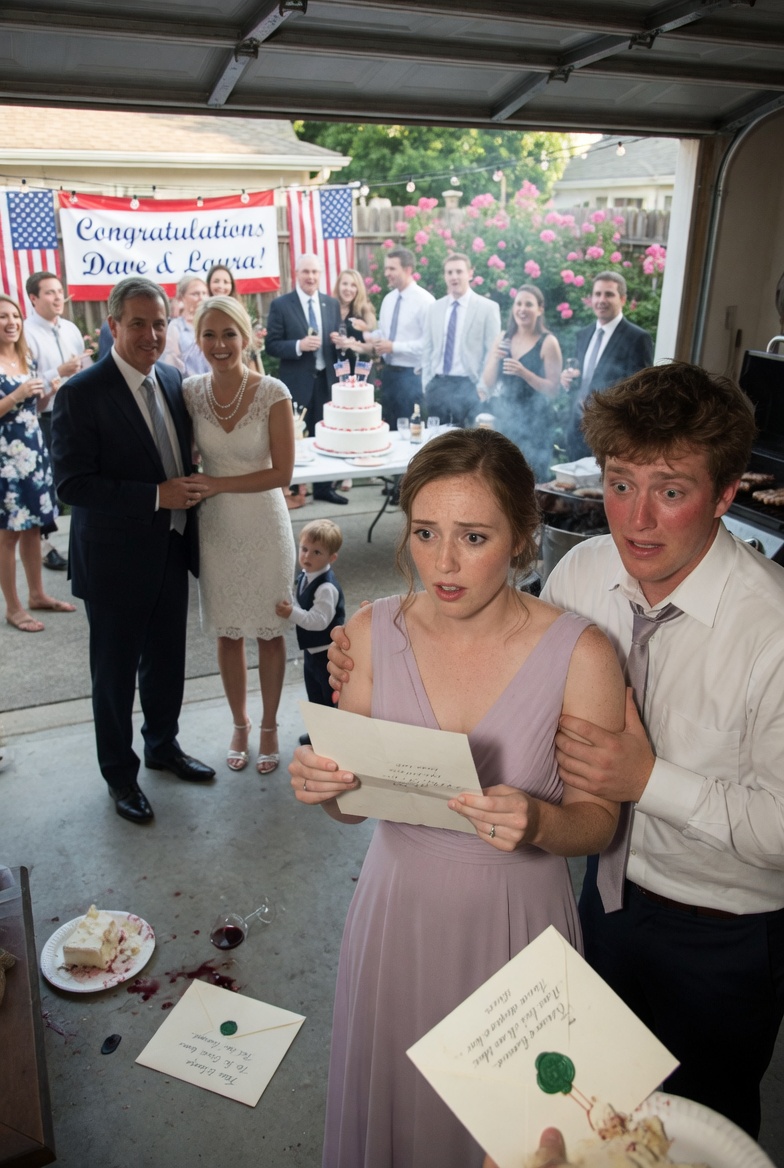 IN Ohio, my dad married my aunt just MONTHS after my mom died. At the wedding, a letter revealed their AFFAIR, but the truth changed NOTHING. WOULD YOU STAY SILENT OR READ THE LETTER?