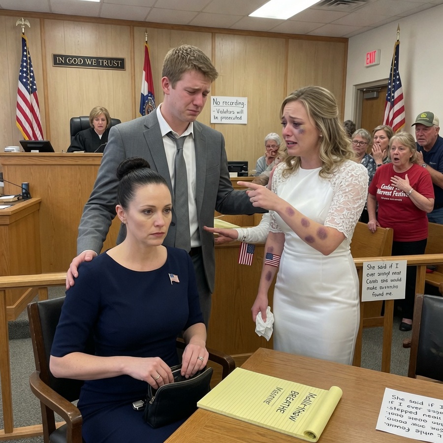 MY HUSBAND’S MISTRESS CRIED ON THE STAND AND DESTROYED ME—BUT A HIDDEN CAMERA FOOTAGE TURNED THE ENTIRE COURTROOM SILENT
