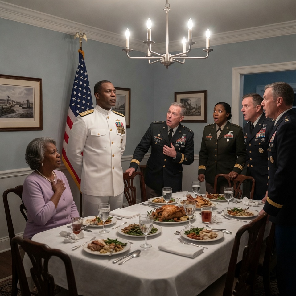 He Ordered Me to Serve Dinner in Black and White Like the Help in My Own Mother’s House—Little Did Retired Colonel Miller Know the “Servant” He Demanded Outranked Him Completely!