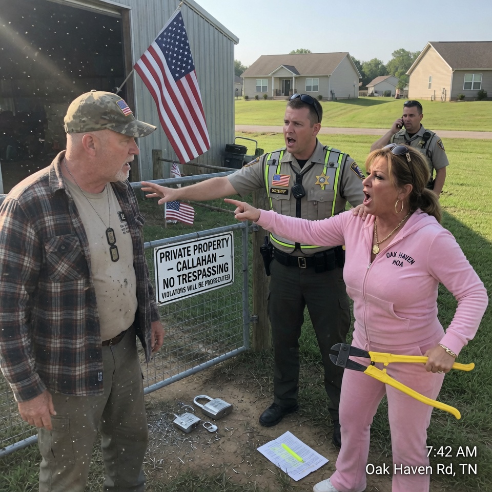 HOA Karen Cut My Lock for “Emergency Access”—My Land Provides Zero Utilities to Their Community