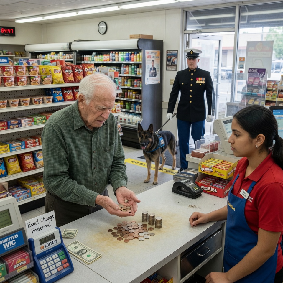 A 90-year-old Navy SEAL was starving in Bremerton, Washington. When he tried trading his Silver Star for soup, a Marine stepped in.