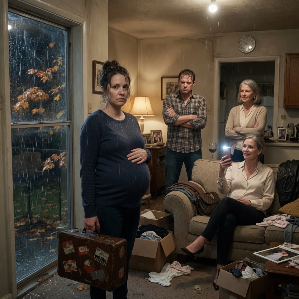 In Hartford, Connecticut, a husband forced his pregnant wife into the freezing rain. He had no idea he just triggered a billionaire’s revenge.