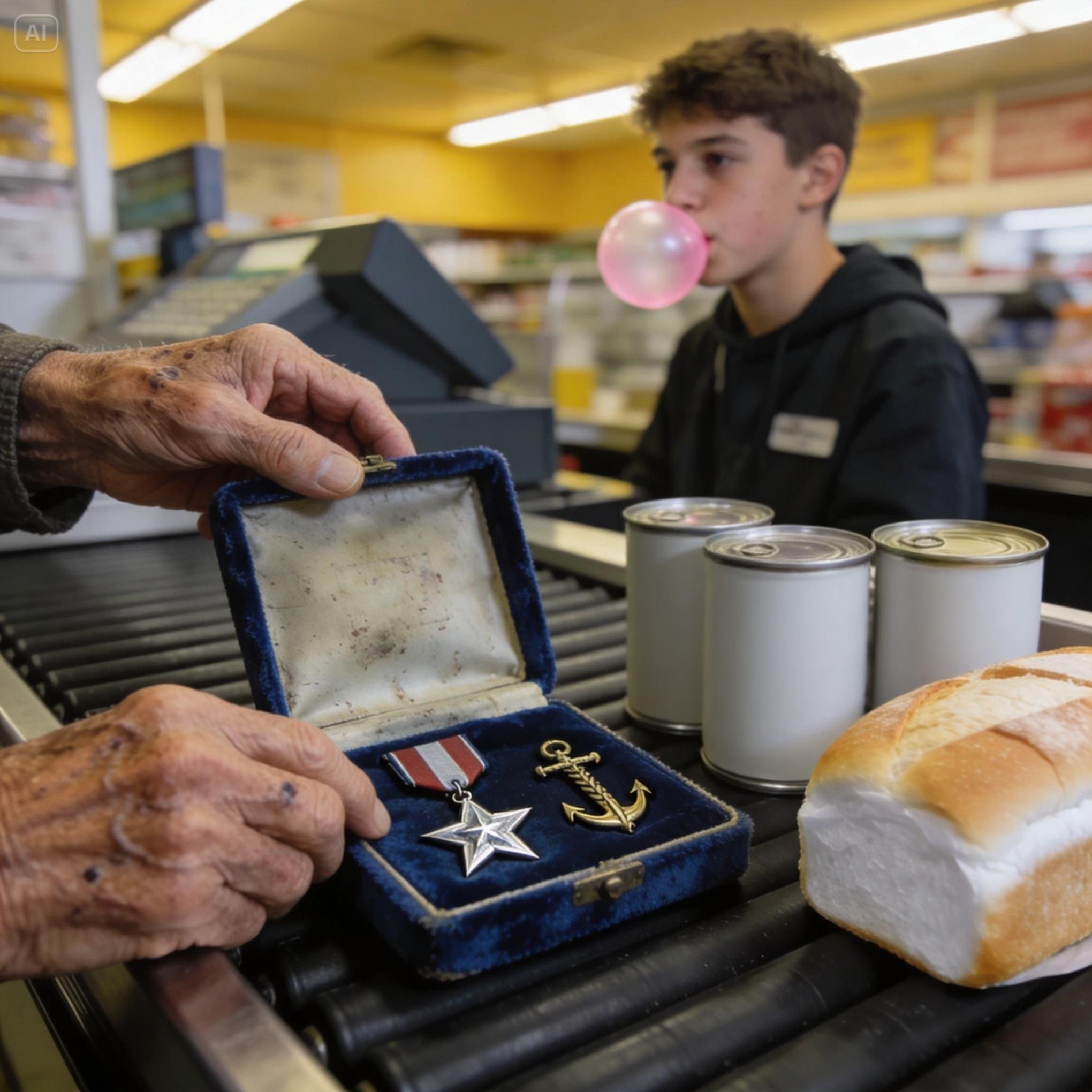 I Watched A Frail 90-Year-Old Veteran Try To Trade His Silver Star For A Loaf Of Cheap Bread