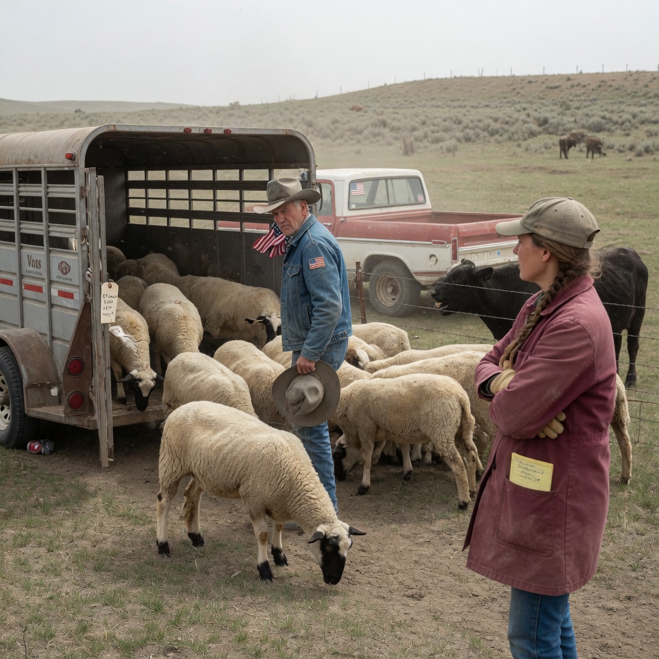 No one in Montana understood why SHE mixed sheep and cattle, until the 1988 drought proved her right