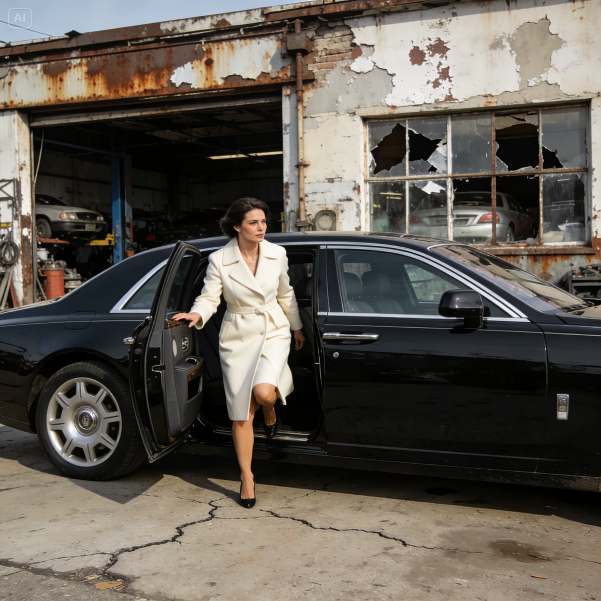I was just a broke mechanic fixing a stranded teenager’s flat tire, but then her billionaire mother found me.