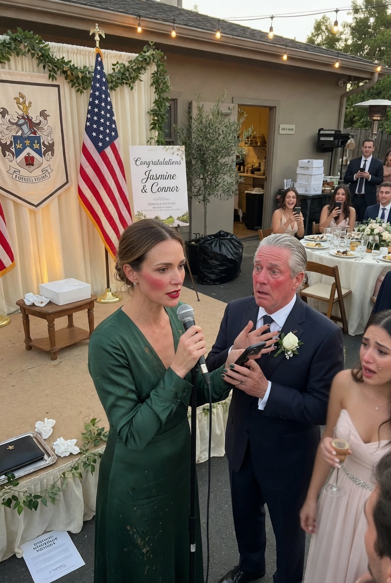 At my sister’s Napa Valley wedding, her fiancé’s father called me ‘THE HELP’ and made me take out the TRASH. I just smiled, knowing the papers in my pocket PROVED I ALREADY OWNED his entire legacy. WOULD YOU HAVE STAYED SILENT?