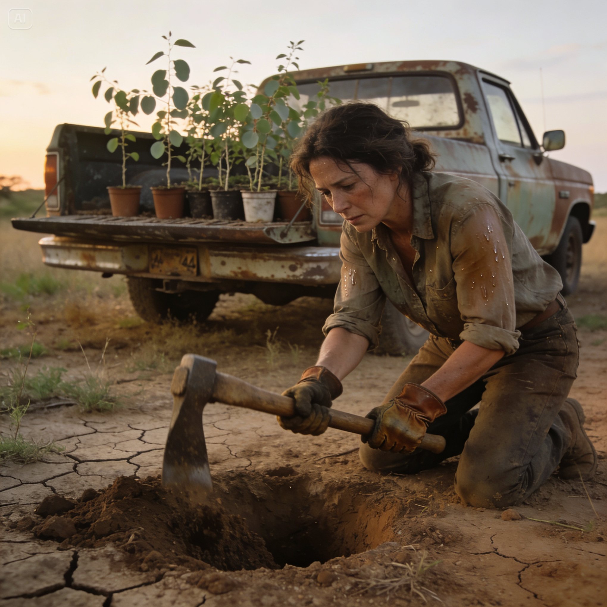 They called me the crazy grieving widow for planting 400 eucalyptus trees in a working Texas cow pasture.