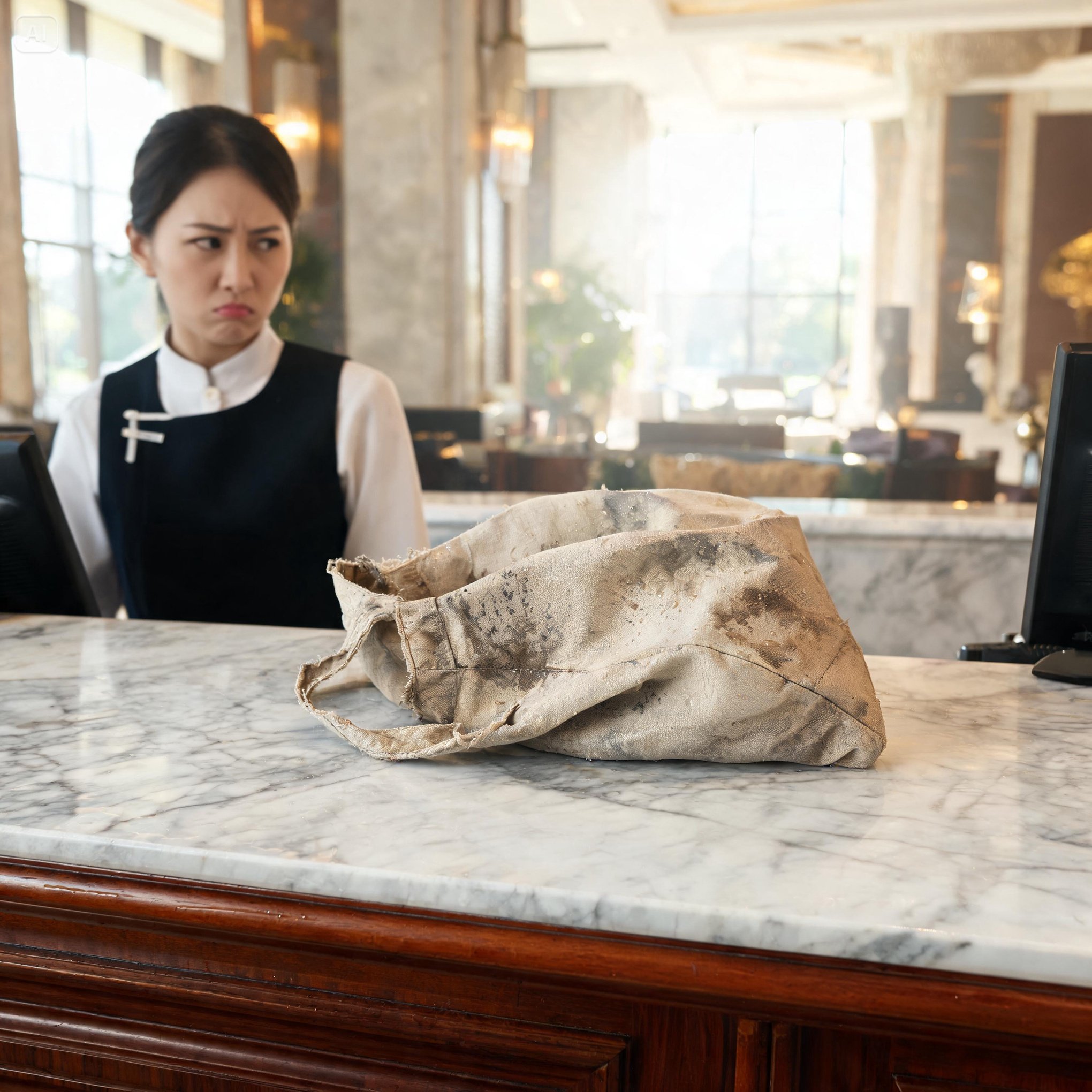 The arrogant receptionist at the Plaza humiliated me for my cheap bag, not knowing I now own the building.