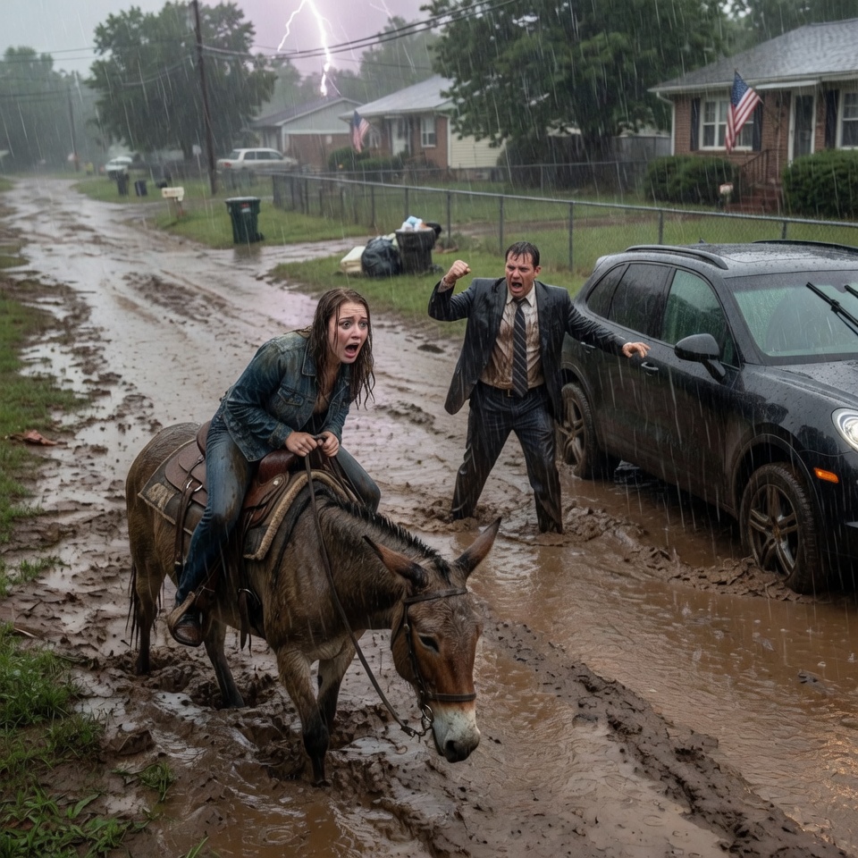 I followed my brilliant employee into the dangerous storm after she showed up late, and discovered her unbelievable secret.