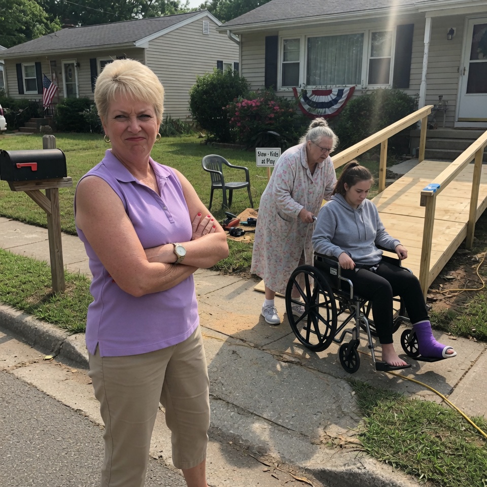 My daughter needed a wheelchair ramp to survive, but our ruthless HOA president decided to destroy our lives.