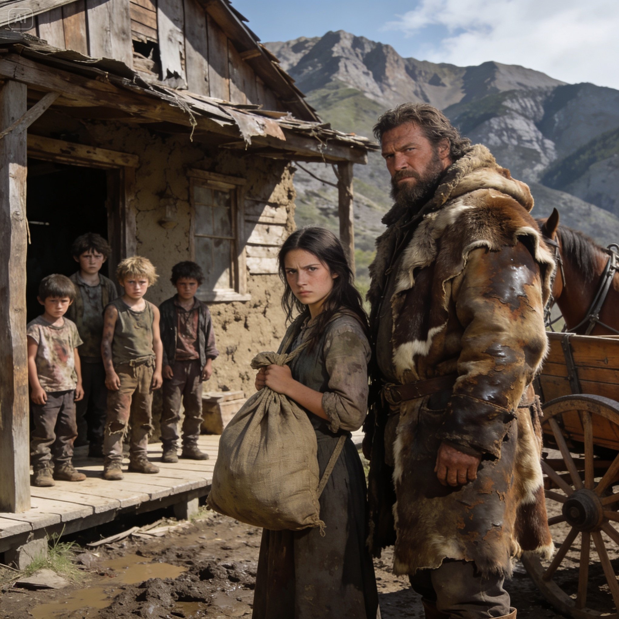 My father sold me to a feral mountain man for seventy-four dollars, but I became their worst nightmare.